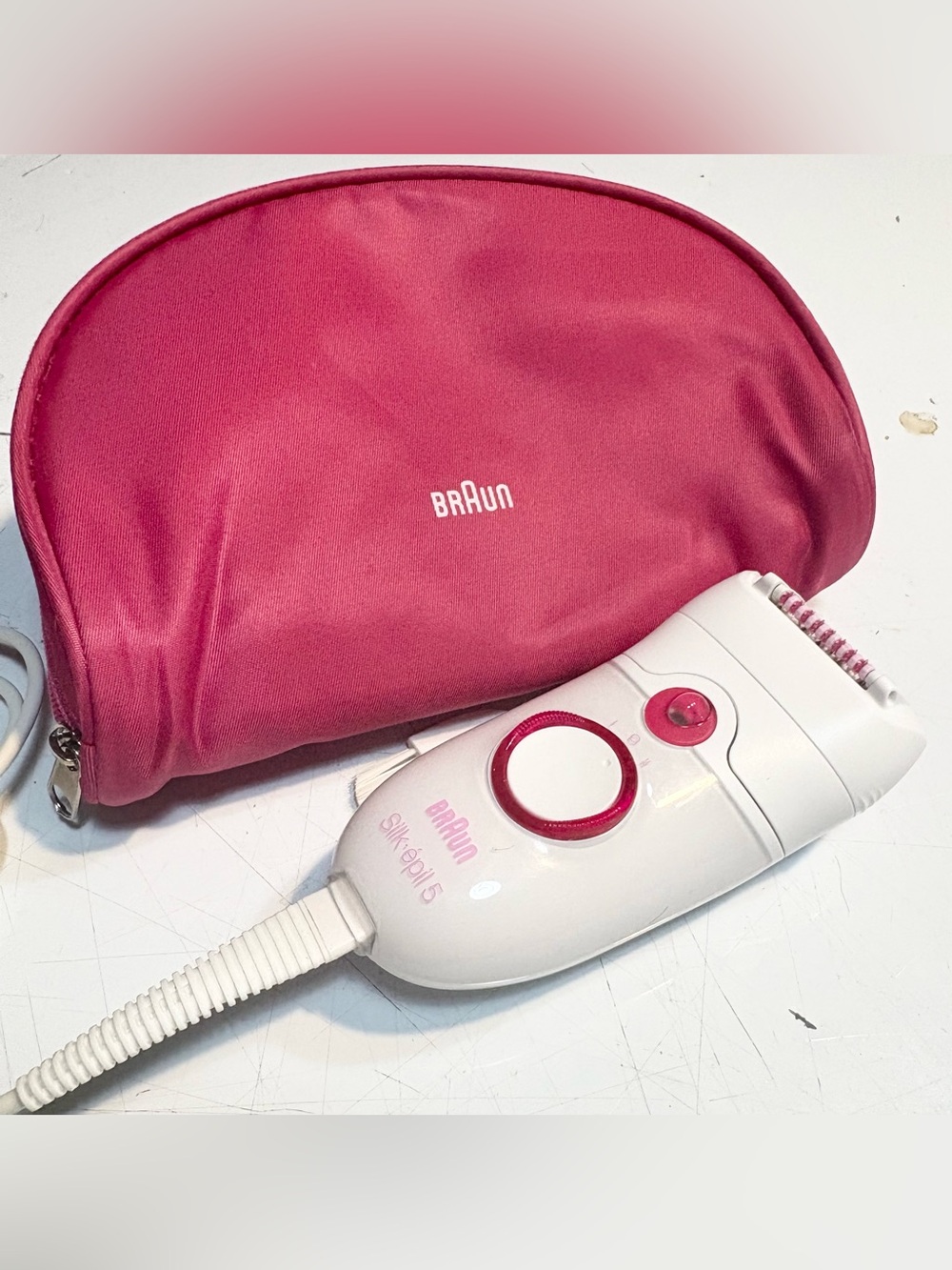 the Braun Silk-épil 5 5185 "Young Beauty" Corded Epilator